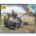 Maquette canon aa allemand avec figurines - zvezda