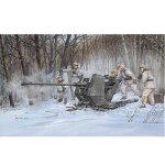 Maquette canon anti - a�rien allemand : flak 37 3. 7 cm - trumpeter