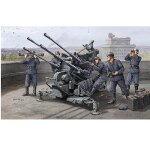 Maquette canon anti - a�rien allemand : flak 38 2. 0 cm - trumpeter