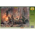 Maquette canon pak 36 avec figurines - zvezda
