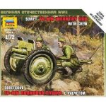 Maquette canon sovi�tique 76mm avec figurines - zvezda
