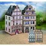 Maquette en carton : vieilles maisons : coffret 6 - schreiber - bogen
