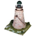 Maquette en c�ramique - phare de la herradura, almu�ecar, espagne