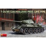Maquette char t - 34 - 85 - mini art - czechoslovak prod. late type - 1:35 - d�tail elev� - int�rieur ...
