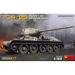 Maquette char t - 34 / 85 plant 112 - miniart - kit d'int�rieur - mod�le tr�s d�taill� - miniart