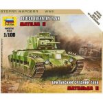 Maquette char britannique matilda mk. ii - zvezda