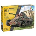 Maquette char carro armato p. 40 italeri 6599 1 / 35�me - italeri - blanc - int�rieur - italeri