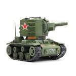 Maquette char : soviet heavy tank kv - 2 (cartoon model) - meng