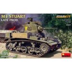 Maquette char m3 stuart - mini art - late prod. - 1:35 - int�rieur complet - mixte - mini art