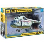 Maquette h�licopt�re : h�licopt�re russe emercom mi - 8 - zvezda