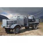 Maquette l4500a mit 3. 7cm flak 37 - 1 / 35 - trumpeter 09593 - trumpeter