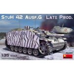 Maquette - mini art - char stuh 42 ausf. g late prod miniart - canon d'assaut allemand - 1:35 - mini ...