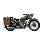 Maquette moto militaire : triumph 3hw