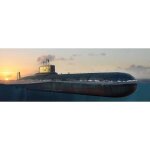 Maquette sous - marin : russian navy typhoon class ssbn - hobby boss