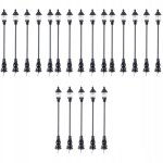 Maquette du train lumineux de jardin pour enfants 20 pcs