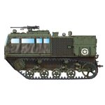 Maquette v�hicule militaire : tracteur a grande vitesse m4 (3 - in. / 90mm) - hobby boss