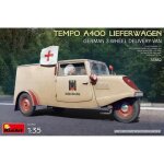 Maquette voiture maquette camion tempo a400 lieferwagen. german 3 - wheel delivery van - miniart - miniart ...