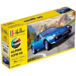 Maquette voiture : starter kit : alpine a310 - heller