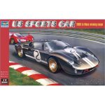 Maquette voiture : us sports car - trumpeter