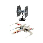 Maquettes x - wing fighter + tie fighter