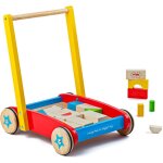 Marchette en bois bigjigs avec 35 blocs