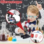 Mardi gras cadeaux haute d�finition 1200 temps microscope jouet enfants exp�rience scientifique jouets ...