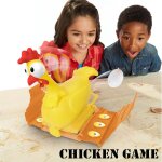 Mardi gras cadeaux poulet goutte trichotillomanie jeu coq pour pondre des oeufs enfants enfants jouet ...
