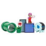 Super mario bros wonder diorama playset & set de figurines articul�es, sous licence officielle, comprend ...