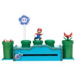Super mario bros wonder warp pipe set d'action et figurines d'action, sous licence officielle, comprend ...