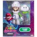 Super mario figurine articul�e cloud luigi galaxy 12, 7 cm avec accessoire nuage, officielle par, 22 ...