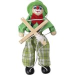 Marionnette accordon en bois amusante, jouet de thtre de marionnettes pour enfants, hommes et femmes, ...