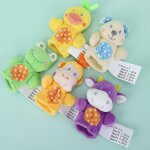 Marionnettes a doigt de dessin anim pour bbs, mini animaux educatifs, poupe en peluche, thtre, ...
