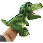 Marionnettes a main dinosaure dessin anim tyrannosaure marionnette jouet pour garons filles peluche ...