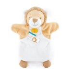 Marionnette a main lion 25 cm de doudou et compagnie