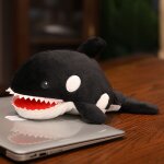Marionnette  main ocean world, pingouin, pieuvre, requin, crocodile, bouche mobile, peluche, accessoires ...