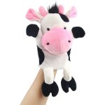 Marionnette a main en peluche animal de dessin anim, jeu de rle parent - enfant, conte interactif, ...