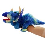 Marionnette a main en peluche, animal mignon, jouet d'interaction parent - enfant, ventriloquiste, conte ...