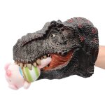 Marionnettes a main t�te de dinosaure pour enfants, disponible en diff�rentes formes d'animal, souple, ...