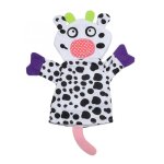 Marionnettes en peluche pour enfants, jouet mignon et doux, en forme d'lphant, lion et singe, poupes ...