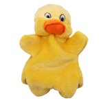 Marionnettes en peluche en forme de canard jaune pour enfants, jouet educatif prcoce, nouvelle collection ...