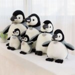Marionnette pingouin en peluche douce et jolie de 18cm, poup�e cr�ative pour d�coration d'int�rieur de ...