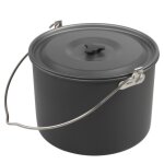 Marmite suspendue de camping portable 8l, ustensiles de cuisine d'extrieur pour camping randonne pche ...