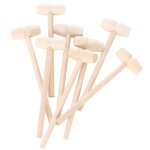 Marteau a chocolat en bois, petit maillet robuste et sûr, 10 pièces Marteau a chocolat en bois, petit maillet robuste et sûr, 10 pièces