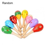 Marteau a sable en bois unisexe, instrument sr, jouet multicolore d'apprentissage prcoce pour bb, ...