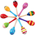 Marteau de sable pour enfants, jouets educatifs, boule de bois, cadeaux pour enfants, jouet de percussion, ...