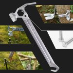 Marteau de tente de camping en plein air, piquets, clous, maillet en métal, outils multifonctionnels, ... Marteau de tente de camping en plein air, piquets, clous, maillet en métal, outils multifonctionnels, ...
