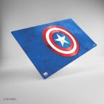 Marvel champions - tapis de jeu captain america - 92 cm