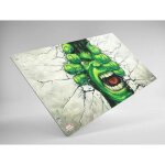 Marvel champions - tapis de jeu hulk - 61 x 35 cm