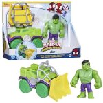 Marvel spidey and his amazing friends coffret camion d�molisseur de hulk