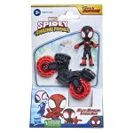 Marvel spidey and his amazing friends figurine de h�ros avec moto